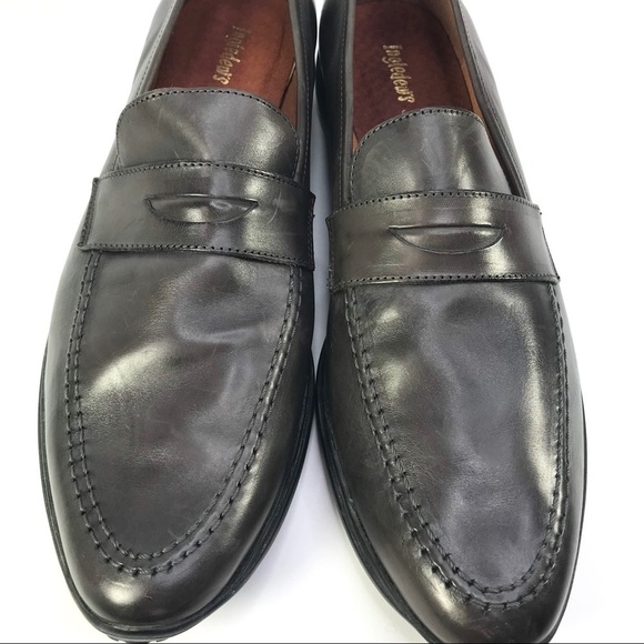 Ingledew’s Italian Collection OliveGrey Loafers - Picture 5 of 8